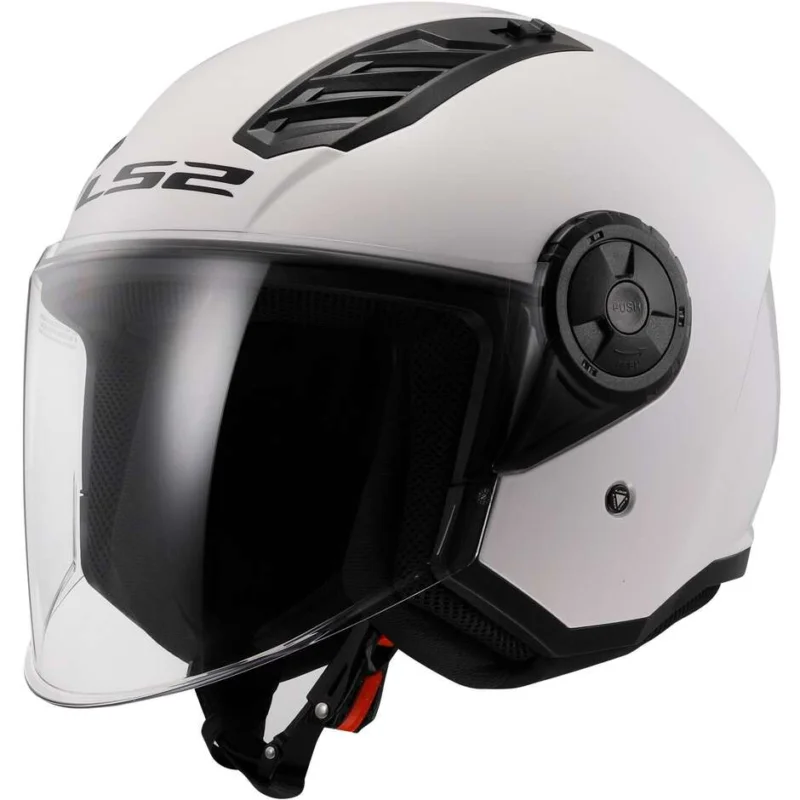 Casco Moto Jet Ls2 OF616 AIRFLOW 2 SOLID Bianco Prezzo Scontato