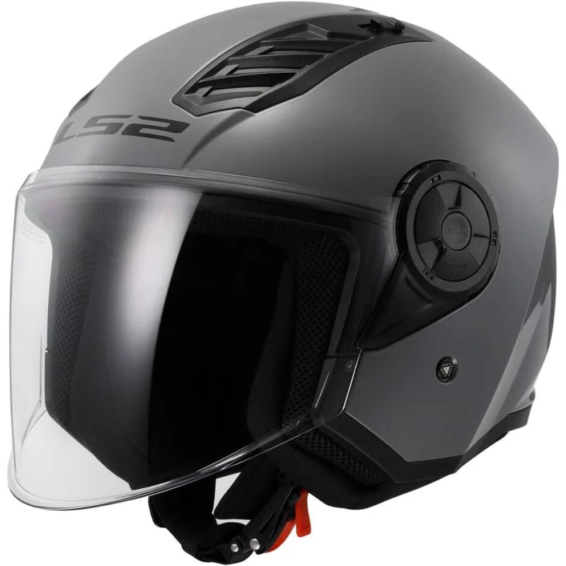 Must-Have Casco Moto Jet Ls2 OF616 AIRFLOW 2 SOLID Nardo Grey