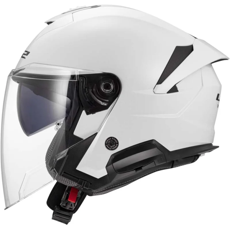 Casco Moto Jet LS2 OF618 VERSO II SOLID Bianco Super Prezzo