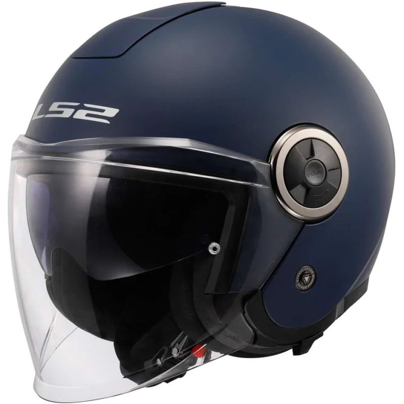 Casco Moto JetLs2 OF620 CLASSY SOLID Navy Blu Prezzo Ridotto