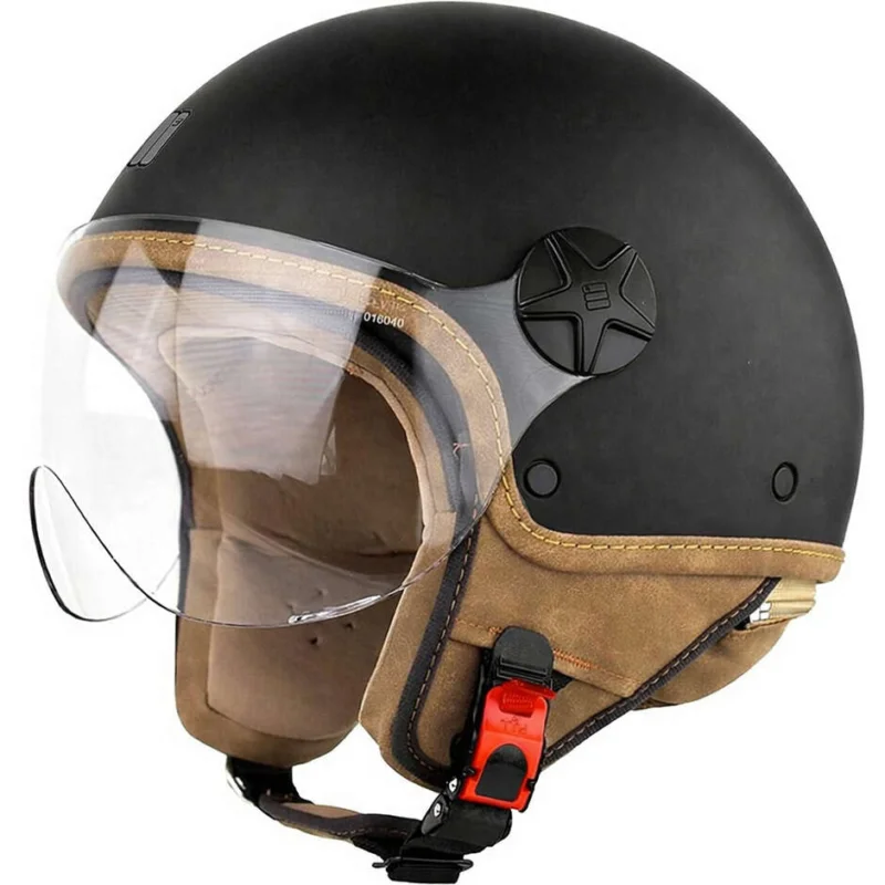 Soddisfatti O Rimborsati Casco Moto Jet Motocubo 721 ANT Nero