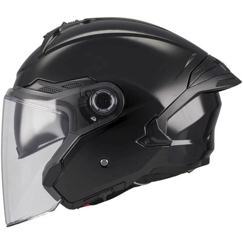 Casco Moto Jet Mt Helmets COSMO SV PURE A1 Nero Lucido Compra Online