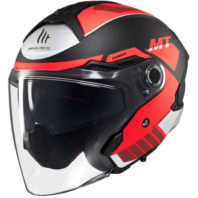 Spedizione Espresso Casco Moto Jet MT Helmetss COSMO SV CRUISER B5 Opaco