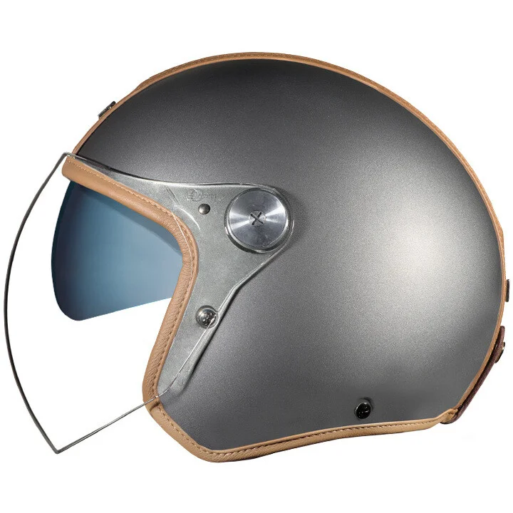 Offerta Casco Moto Jet Nexx X.G30 GROOVY Titanio Camel