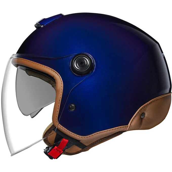 Prezzo Conveniente Casco Moto Jet Nexx Y.10 SUNNY Blu Camel