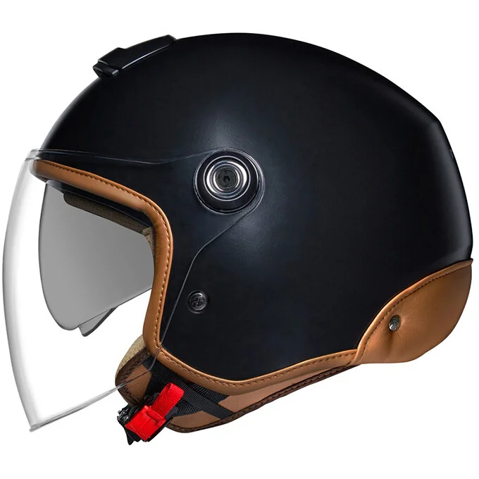 Compra Online Casco Moto Jet Nexx Y.10 SUNNY Nero Camel Opaco