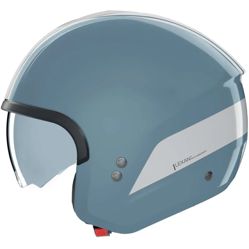 Casco Moto Jet Nolan N20-2 DOLCE VITA 350 Blu Grigio Bianco Lucido A Buon Prezzo