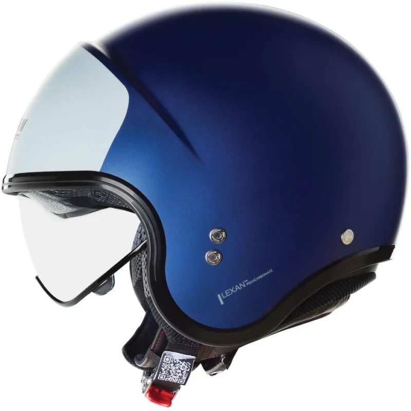 Non Perdere Casco Moto Jet Nolan N21 06 VERNICIATURA SPECIALE 350 Blu Argento Opaco