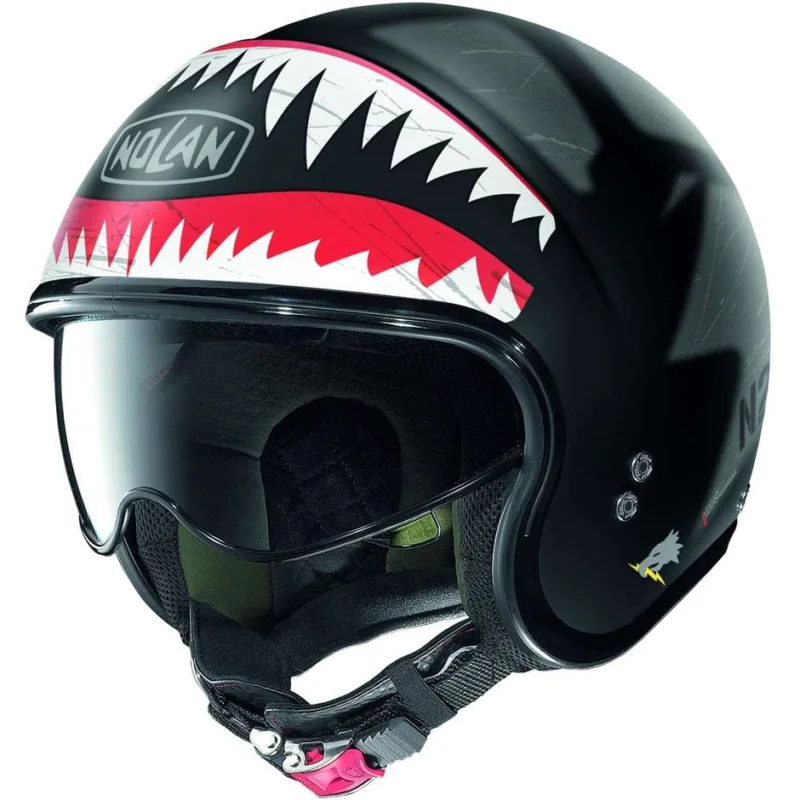 Offerta Del Giorno Casco Moto Jet Nolan N21 SKYDWELLER 108 Nero Opaco