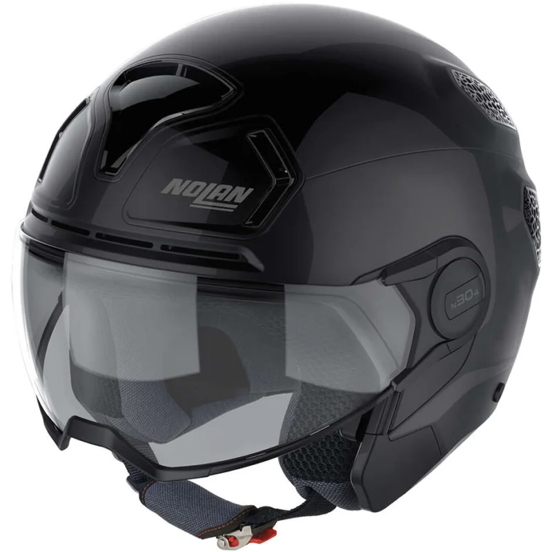 Casco Moto Jet Nolan N30-4 T CLASSIC 003 Nero Lucido Offerta Limitata