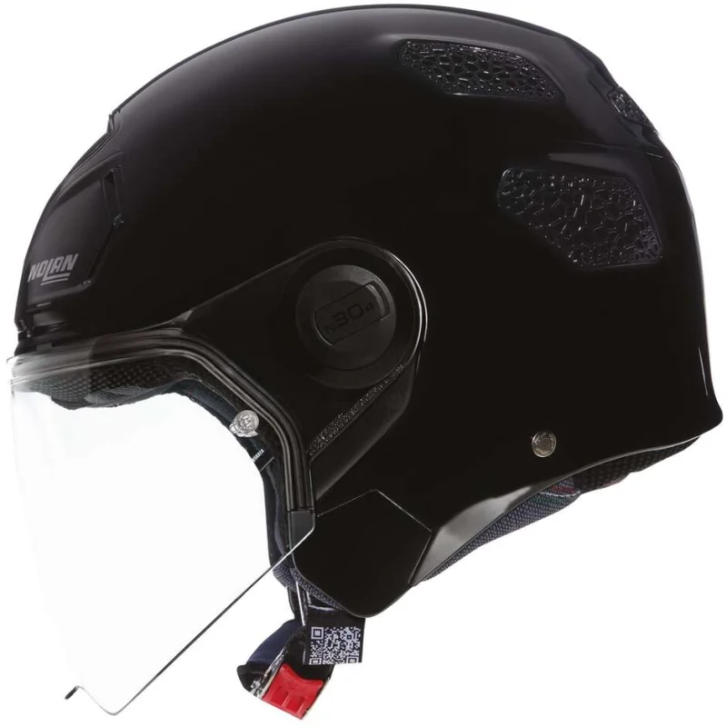 Professionale Casco Moto Jet Nolan N30-4 T CLASSICO 302 Nero Opaco
