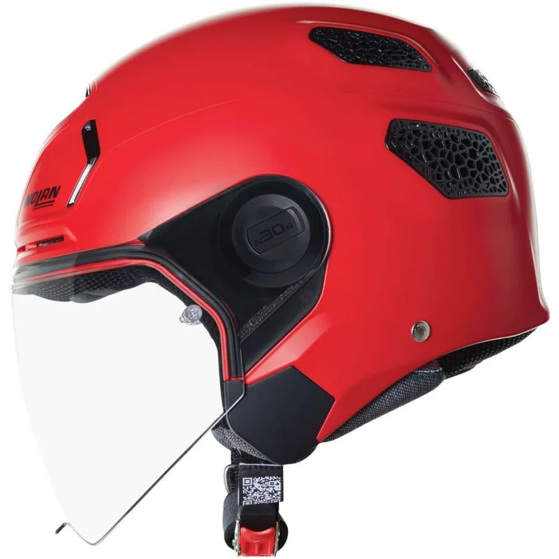 Occasione Imperdibile Casco Moto Jet Nolan N30-4 T CLASSICO 308 Rosso Opaco