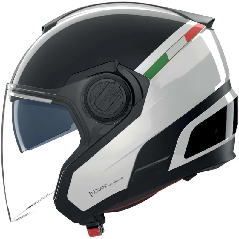 Direttamente Dal Produttore Casco Moto Jet Nolan N40-5 06 INTEGRO 342 Bianco Nero Italia Metal