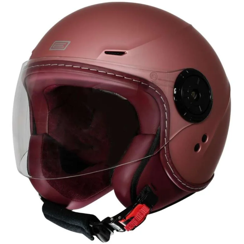 Promozione Casco Moto Jet Origine GARDA SOLID Rosa