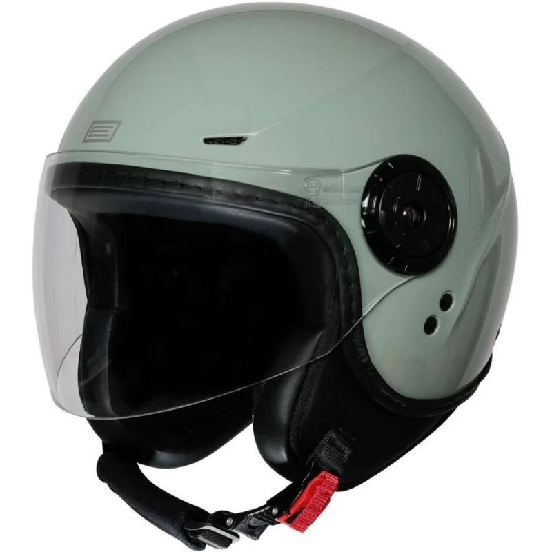 Casco Moto Jet Origine GARDA SOLID Verde Salvia Miglior Prezzo