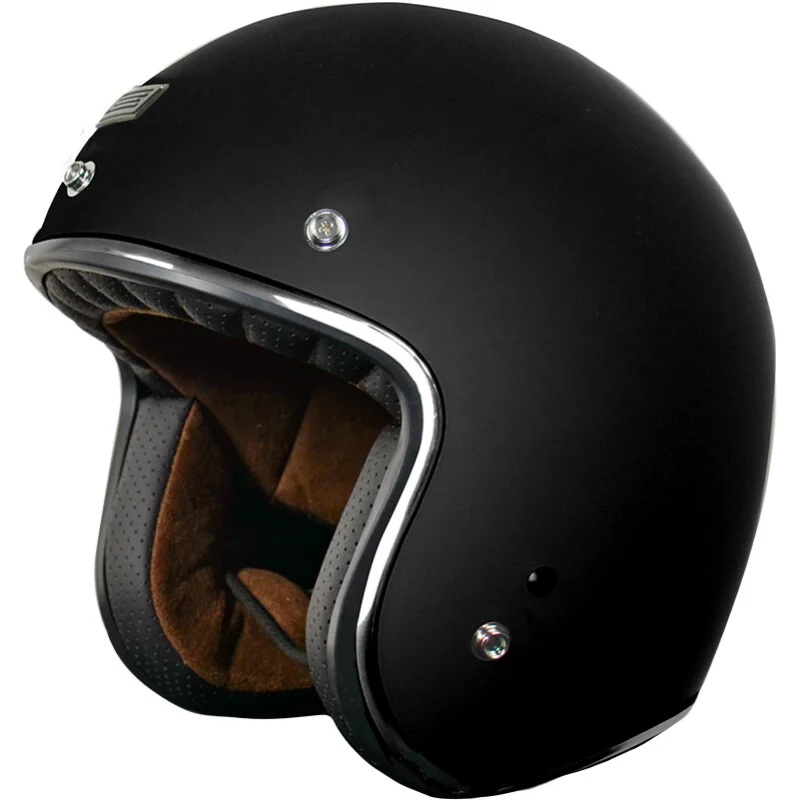 Casco Moto Jet Origine PRIMO Solid Nero Opaco 22.06 Nuovo Arrivo