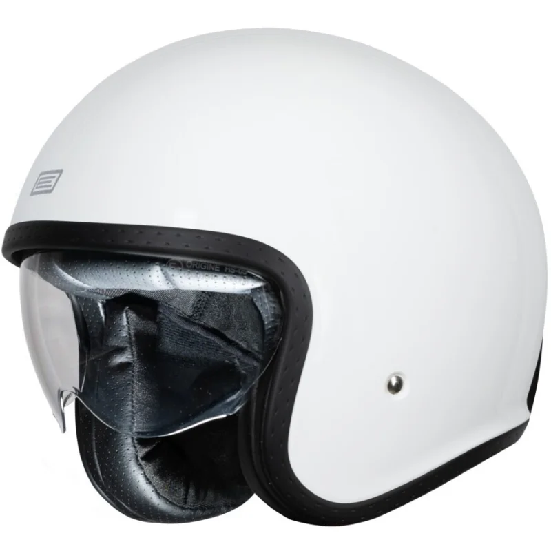 Compra Adesso Casco Moto Jet ORIGINE SPIRIT SOLID Bianco Lucido 22.06