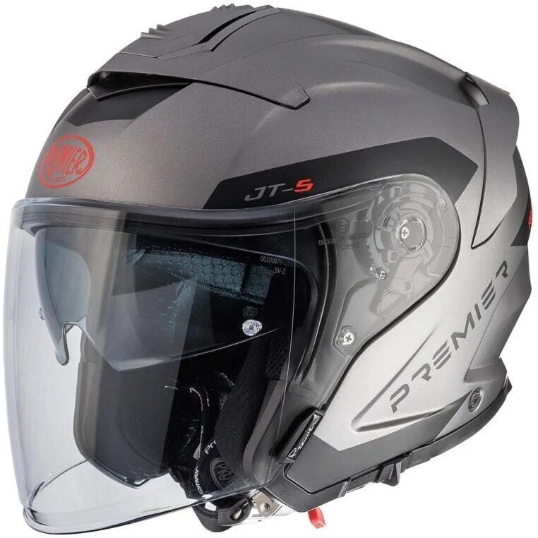 Casco Moto Jet PremierJT5 MA17BM Ultime Pezzi