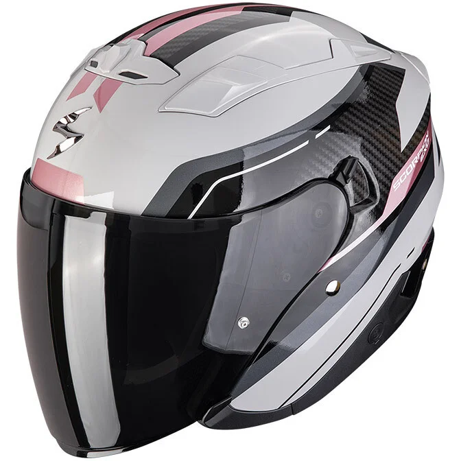 Casco Moto Jet Scorpion EXO-230 HIPE Grigio Rosa Ordina Subito