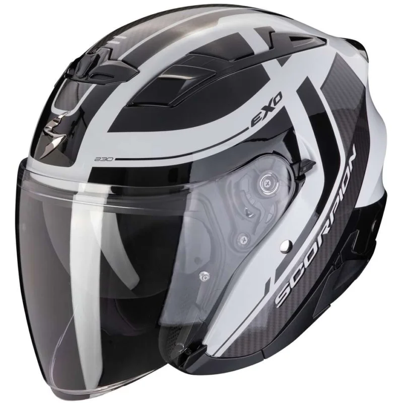 Casco Moto Jet Scorpion EXO 230 PUL Grigio Nero Prezzo Conveniente