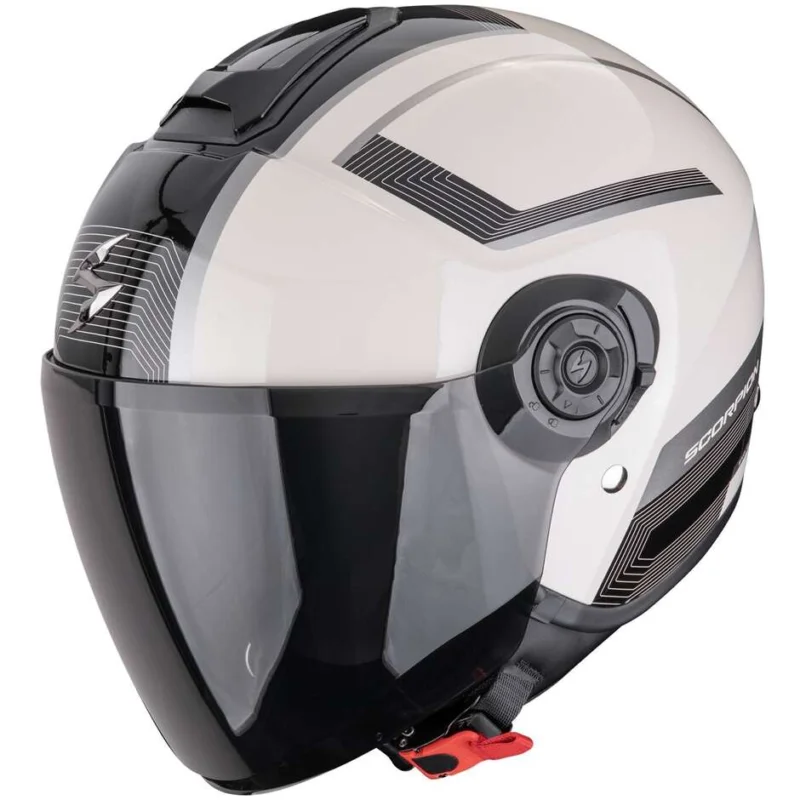Casco Moto Jet Scorpion EXO-CITY II COSMOS Crema Nero Subito Disponibile