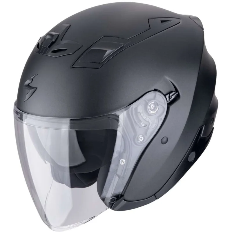Casco Moto Jet Scorpion EXO-Z1 SOLID Nero perla opaco Promo Stagionale