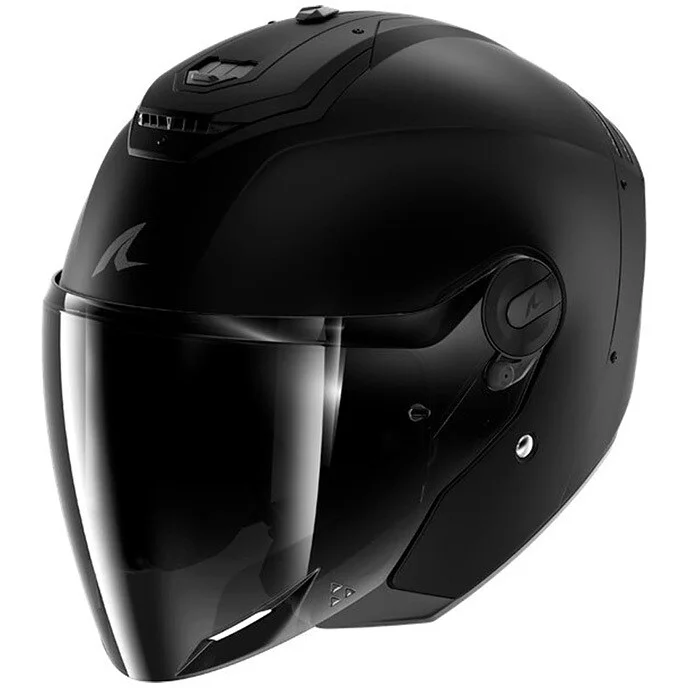 Pagamento Sicuro Casco Moto Jet Shark RS JET DARK SHADOW Mat Carbonio Opaco
