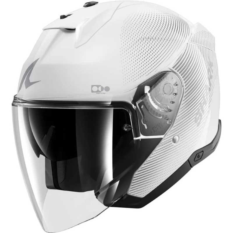 Casco Moto Jet Shark SKWAL i3 JET SP LYNE Bianco Silver Miglior Prezzo