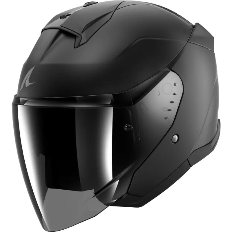 Compra Adesso Casco Moto Jet Shark SKWAL JET DARK SHADOW Mat Nero Opaco