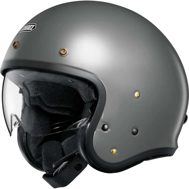 Esclusivo Casco Moto Jet Shoei J.O2 Basalt Grey