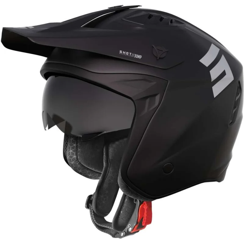 Casco Moto JetShot JUMP SOLID Nero Opaco Ordina Subito
