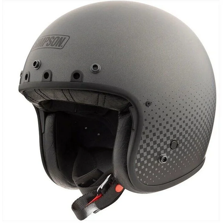 Casco Moto Jet Simpson CHOPPER FC02 RASTER Promo Stagionale