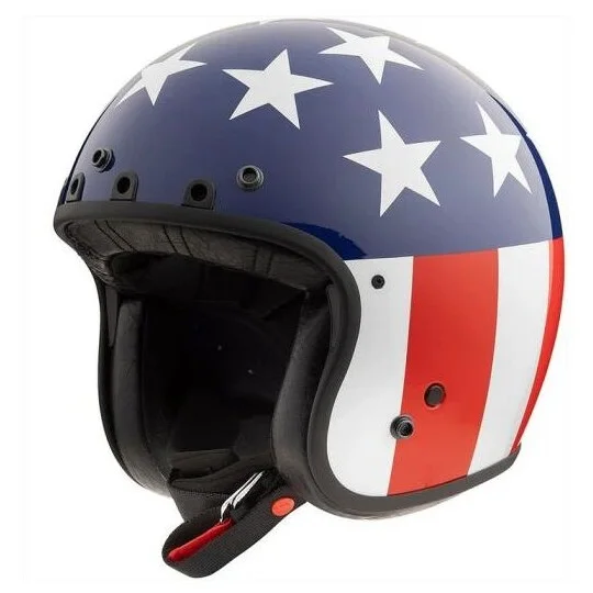 Spedizione Espresso Casco Moto Jet Simpson CHOPPER FC04 EZ