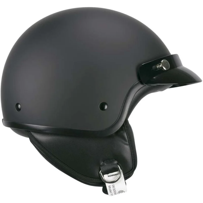 Casco Moto Jet Ska-P 1FHA SMART MONO Nero opaco Direttamente Dal Produttore