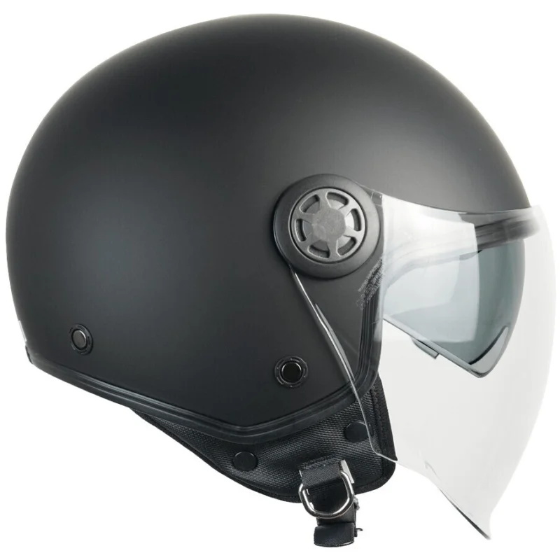 Prezzo Ridotto Casco Moto Jet Ska-P 1SHA ZEN MONO Nero opaco