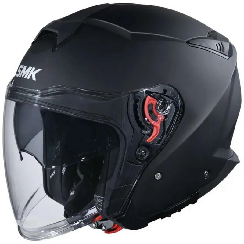 Casco Moto Jet SMK GTJ MA200 Nero opaco Occasione Imperdibile