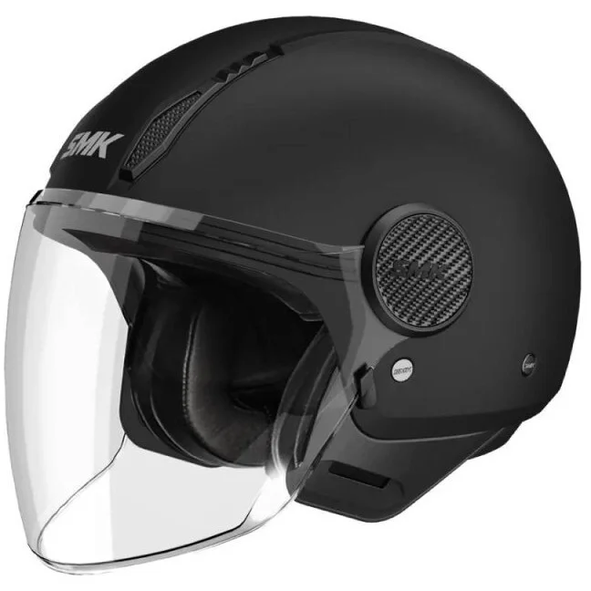 Nuova Collezione Casco Moto Jet SMK Laminar MA200 Nero opaco