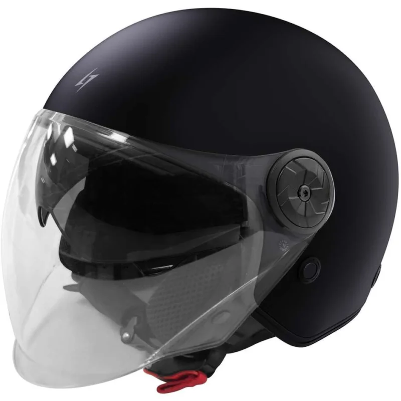 Casco Moto Jet Stormer MIND Nero Opaco Subito Disponibile