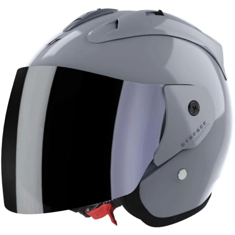 Casco Moto Jet Stormer SUN EVO 2.0 Solid Nardo Grey Offerta Lampo