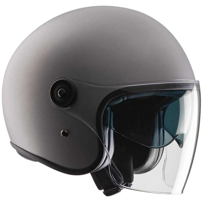 Affare Casco Moto Jet Tucano Urbano 1302 EL FAST In Fibra Grigio Moondust Opaco