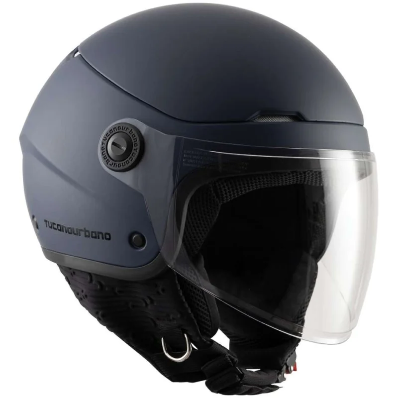 Pagamento Sicuro Casco Moto Jet Tucano Urbano C1001 EL'POP Matt Dark Blue