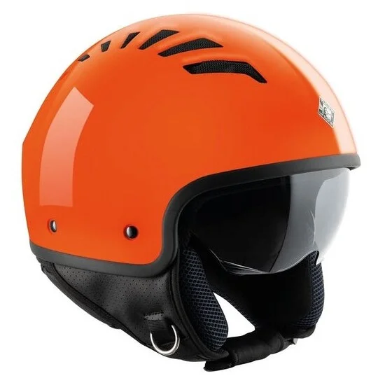 Casco Moto Jet Tucano Urbano EL'FRESH 6.0 Arancio Spedizione Espresso