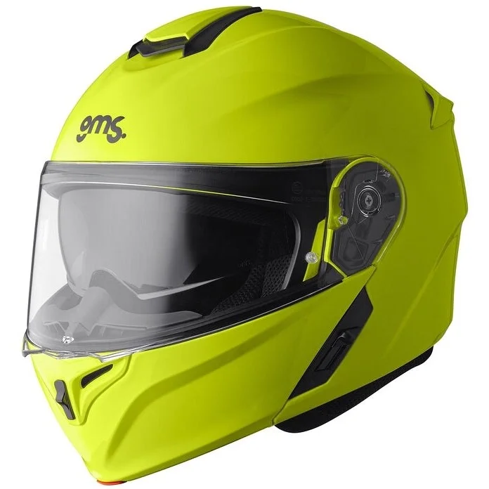 Ultime Pezzi Casco Moto Modulare GMS Aperio giallo nero