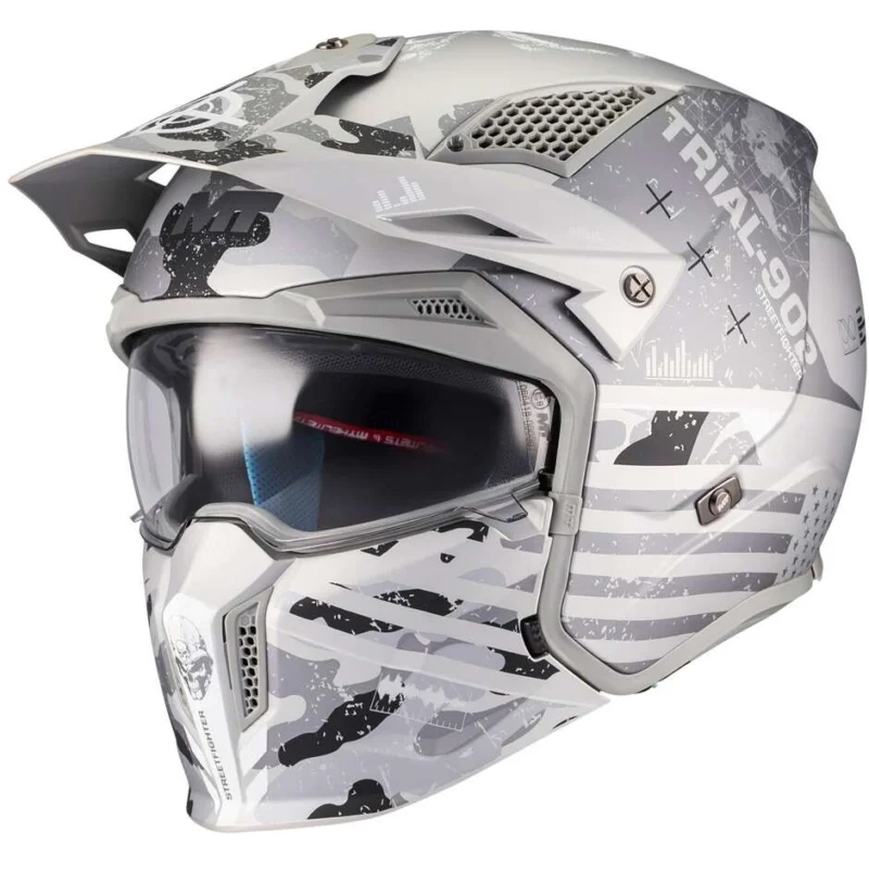 Reso Gratuito Casco Moto Modulare Mt Helmets STREETFIGHTER SV S BELIC A2 Opaco