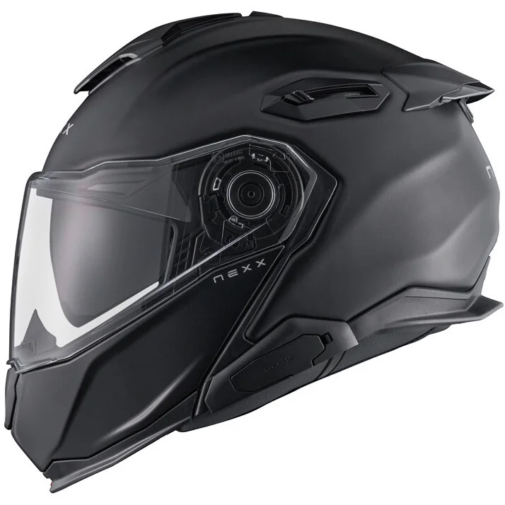 Casco Moto Modulare Nexx X.Lifetour Globe Mono Nero Opaco Più Venduto