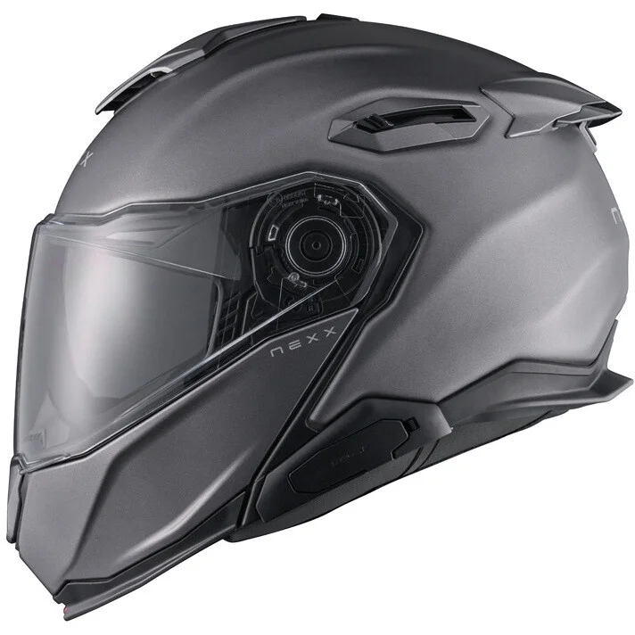 Casco Moto Modulare Nexx X.Lifetour Globe Mono Titanio Opaco Nuovo Arrivo