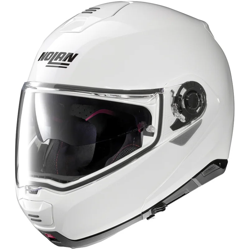 Casco Moto Modulare Nolan N100.5 Classic N-Com Bianco 005 Non Perdere