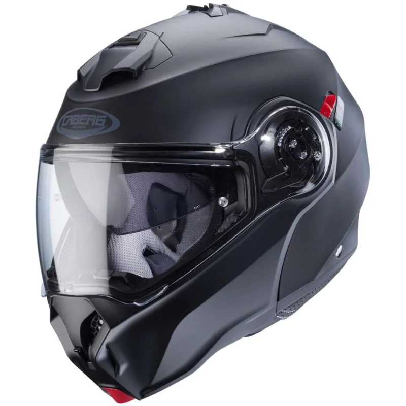 Offerta Lampo Casco Moto Modulare Omologato P/J Caberg DUKE EVO Nero Opaco