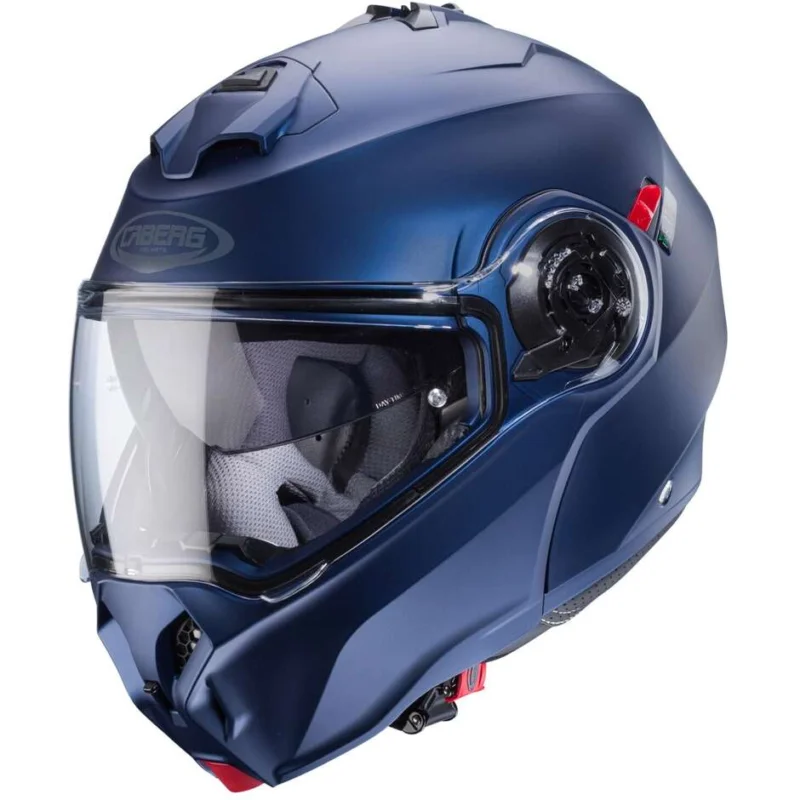 Prezzo Scontato Casco Moto Modulare Omologato P/J Caberg DUKE EVO Opaco Blu Yama