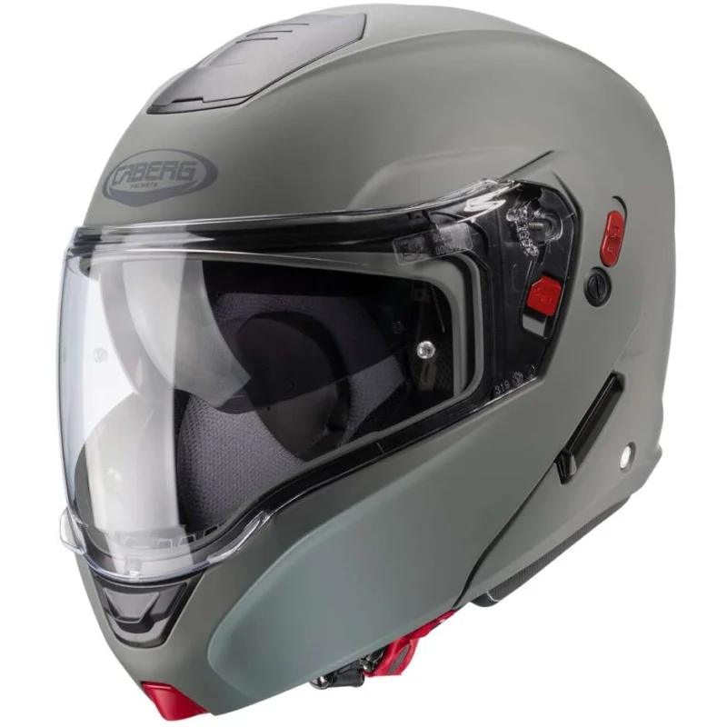 Casco Moto Modulare Omologato P/J Caberg HORUS X Opaco Grigio Kamo Di Tendenza